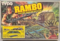 1985 Tyco Rambo Train Battle Set Sealed