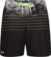 (N) Under Armour Mens E-Board Swim Shorts with Dra