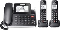 (N) Panasonic DECT 6.0 2-in-1 Corded/Cordless Phon