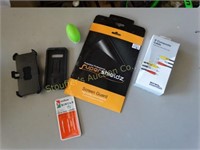 Phone holders, screen guard, composite cable &
