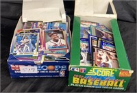 SPORTS TRADING CARDS LOT / MIXED  / 2 BOXES