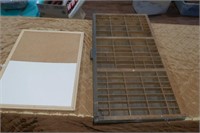 Peg Board- Print Type Tray