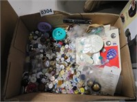 box of buttons