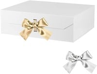 Extra Large White Gift Box 19x16x6 Inches,