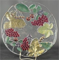 Beautiful Large Hp Grape Plate