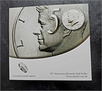 Kennedy Half Dollar Uncirculated Coin Set