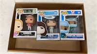 Funko Pops: Rick and Morty, The Leftovers and