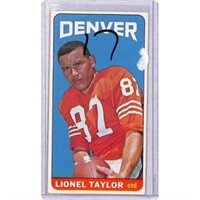 1965 Topps Football Lionel Taylor