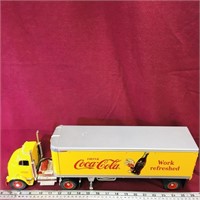 Large Coca-Cola Diecast Truck