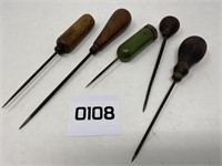 Vintage ice pick collection