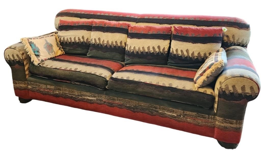 Southwestern Themed Sofa Bed