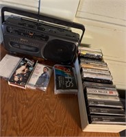 Cassette player and cassette tapes