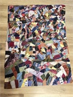 Beautiful antiques patchwork quilt 51” x 38”