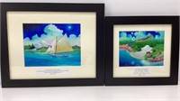 Bill French Giclee (2) both are signed and have