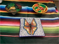 Mexican Motif Ceramic Dishes
