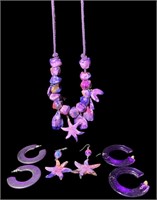 Purple Handcrafted Jewelry