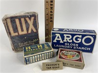 Old soap boxes