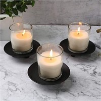 Iron Plate Candle Holder