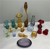 Color Art Glass Lot Collection