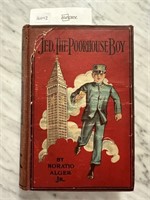 JED THE POORHOUSE BOY BOOK HORATIO ALGER JR 1899