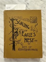 ANTIQUE SCALING THE EAGLES NEST BOOK 1889