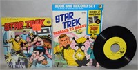 (2) Vtg Star Trek Peter Pan Record Albums 33 1/3 +