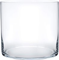 $36  Royal Imports Flower Glass Vase - 8x8 Clear.