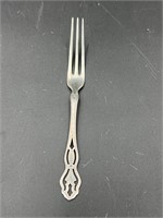9 grams sterling silver R. Wallace Cocktail fork