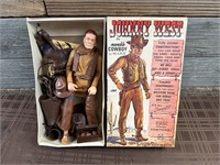 Marx Toys Johnny West Action Figure W/ Box