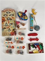 ASSORTED LOT OF MISC. VINTAGE TOYS