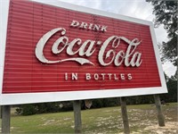 Coca Coca Bottling Plant sign. Built in 1949 by Co
