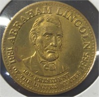 Abraham Lincoln, US presidential token