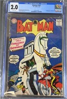 CGC 2.0 Batman #105 1957 Key DC Comic Book