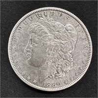 1886 Morgan Silver Dollar