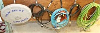 asstd. electrical cords and air hoses
