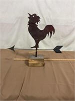 Weather vane wind direction chicken