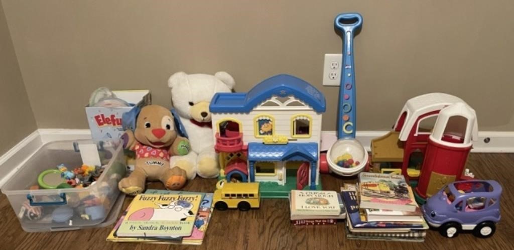 Fisher Price Toys, Books and More