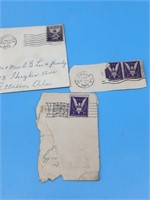 Envelopes W Victory " Win The War " 3 Cent Stamp