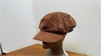 Brown Corderoy Cap Size 58