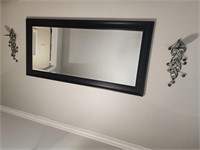 Large Framed Hanging Mirror
