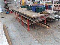 Fabricated Steel Framed Table 3250x1360mm