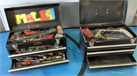 2- Tool Boxes With Contents
