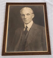 Vintage Henry Ford Original Dealer Picture