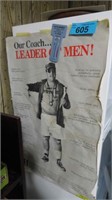 Our Coach Leader of Men Poster