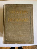 1968 HUGE Websters Dictionary