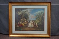 Jean Antoine Watteau Print Title Unknown ?