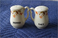 Hall Pottery Jewel Tea Salt & Pepper Set