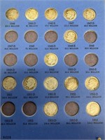 Roosevelt dime collection starting at 1946 to 1978