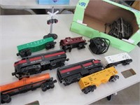 Lionel Train Set, Rock Island Engine, Train Track