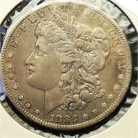 1882 S Morgan Silver Dollar $1 VF CoinSnap